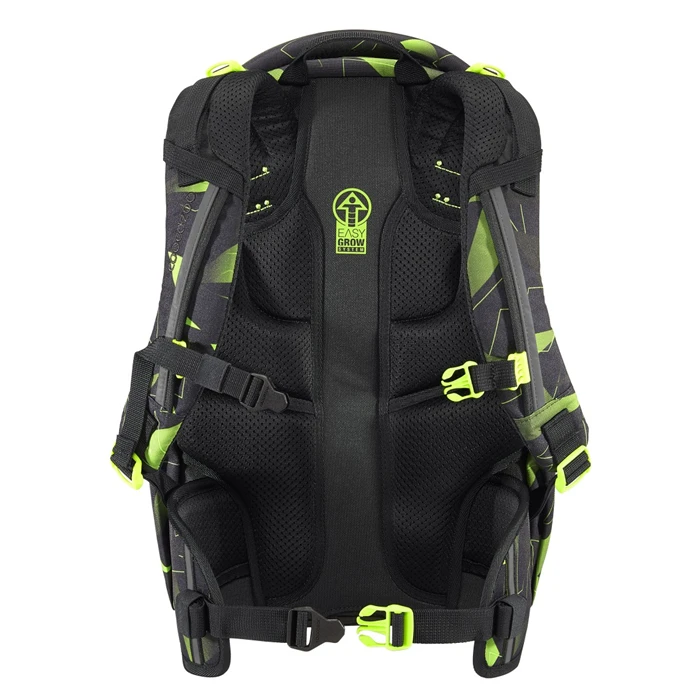 Schulrucksack Coocazoo JOKER, Lime Flash, AGR-Zertifikat 4 Schulrucksack Coocazoo JOKER, Lime Flash, AGR-Zertifikat – Bild 2