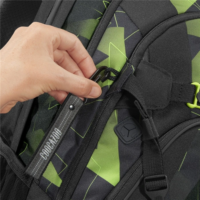 Schulrucksack Coocazoo MATE, Lime Flash, AGR-Zertifikat 7 Schulrucksack Coocazoo MATE, Lime Flash, AGR-Zertifikat – Bild 5