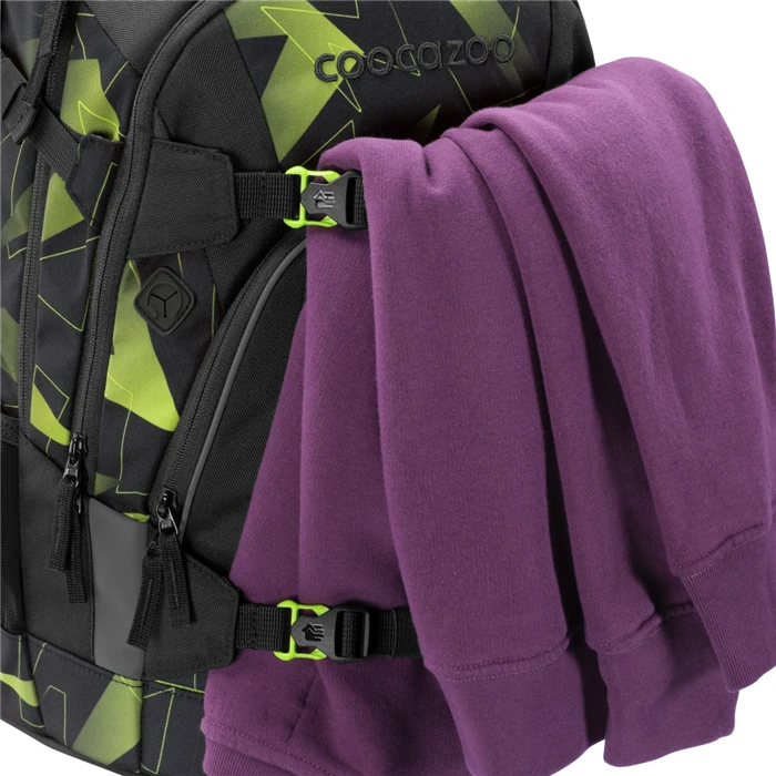 Schulrucksack Coocazoo MATE, Lime Flash, AGR-Zertifikat 10 Schulrucksack Coocazoo MATE, Lime Flash, AGR-Zertifikat – Bild 8