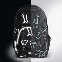 Schulrucksack Coocazoo MATE, Reflective Graffiti, AGR-Zertifikat -Studentenrucksack 59344