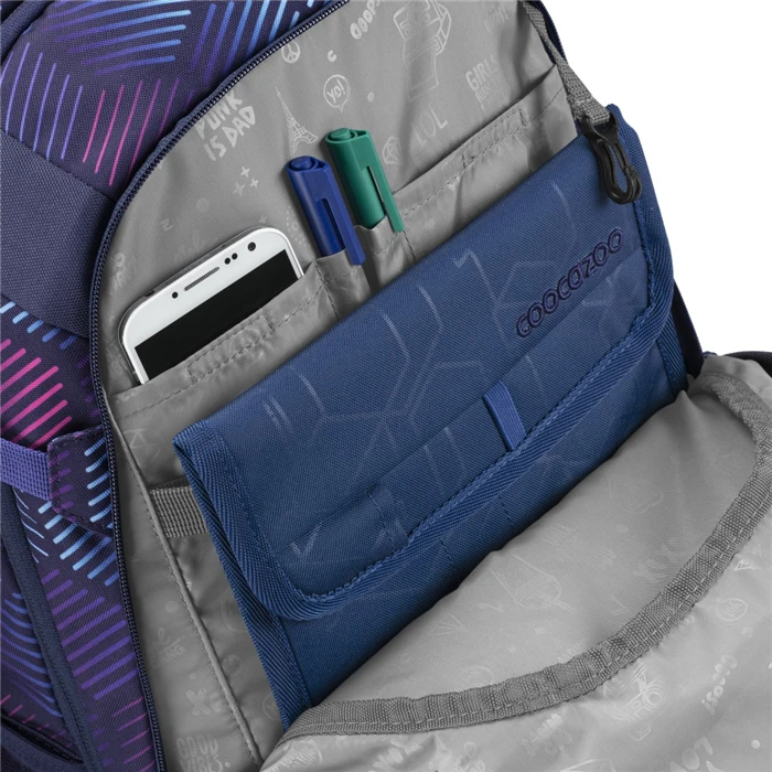 Schulrucksack Coocazoo MATE, Indigo Illusion, AGR-Zertifikat 6 Schulrucksack Coocazoo MATE, Indigo Illusion, AGR-Zertifikat – Bild 4