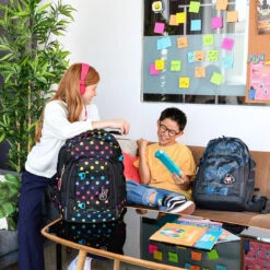 Schulrucksack Coocazoo MATE, Magic Polka, AGR-Zertifikat -Studentenrucksack 64343