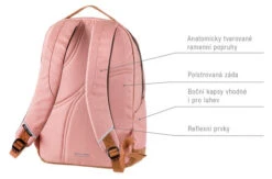 Rucksack WALKER Pure Eco, Pistachio -Studentenrucksack 64924