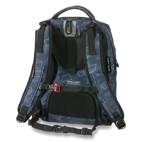 Rucksack WALKER, Campus Evo 2.0, Grey Polygon 4 Rucksack WALKER, Campus Evo 2.0, Grey Polygon – Bild 2