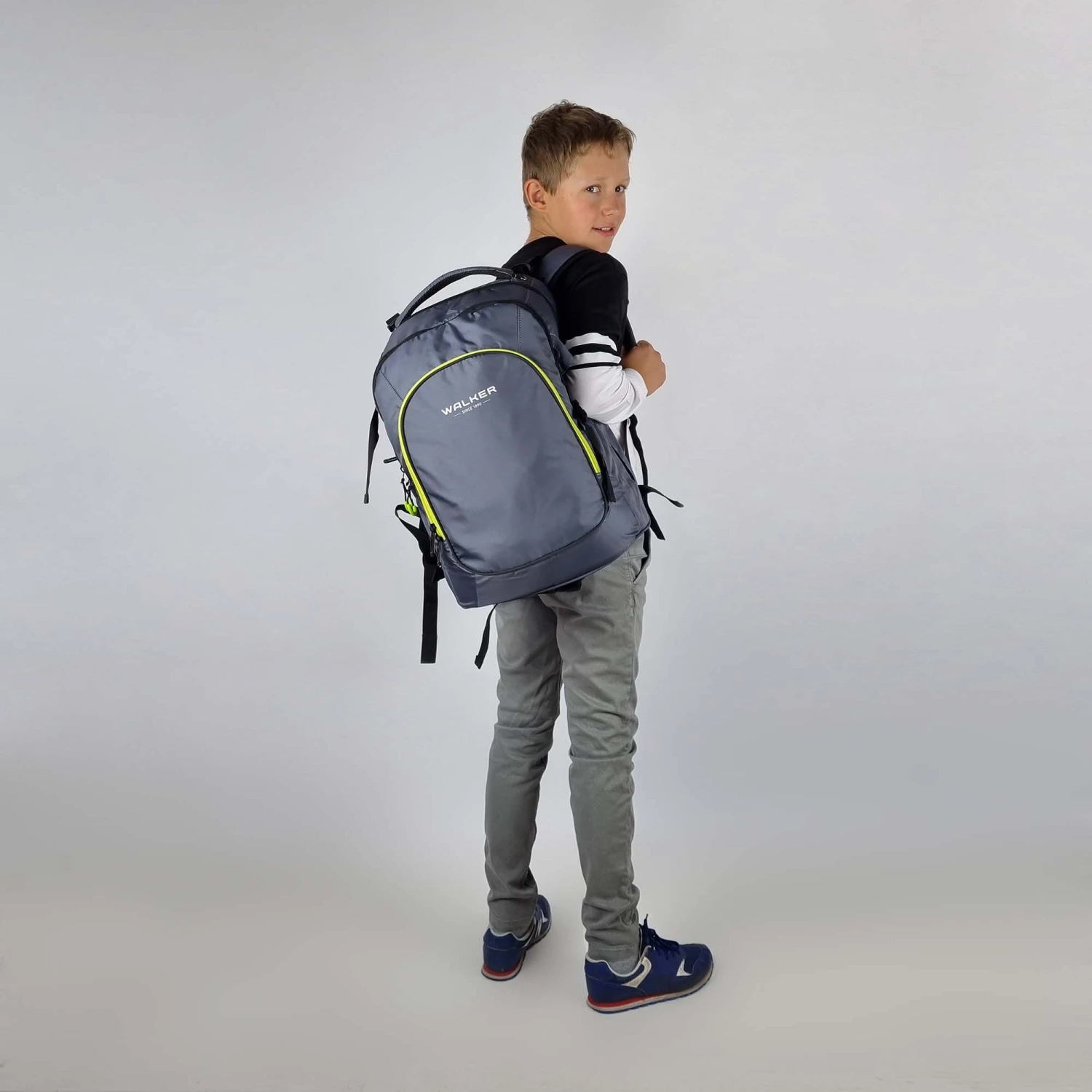 Rucksack WALKER, Campus Evo 2.0, Steel Grey 6 Rucksack WALKER, Campus Evo 2.0, Steel Grey – Bild 4