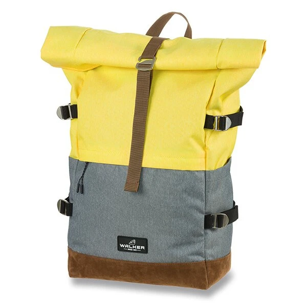 Rucksack WALKER Roll-up Two, Butter / Grey 3 Rucksack WALKER Roll-up Two, Butter / Grey